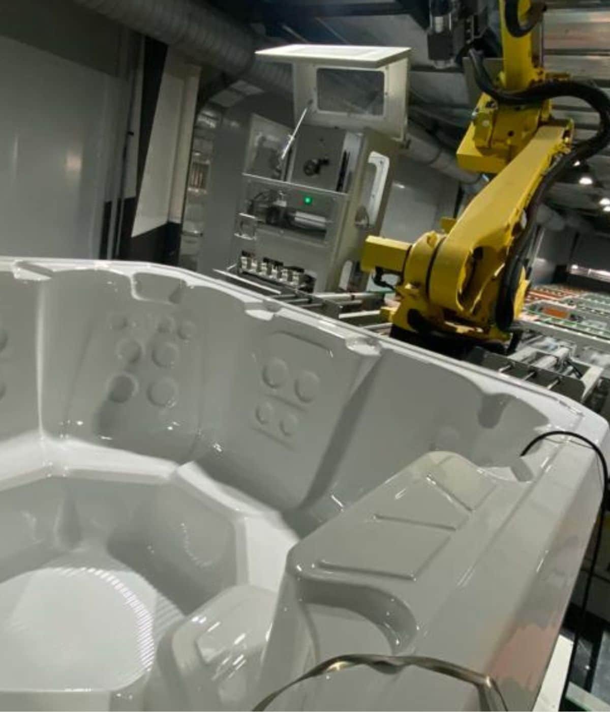 jacuzzi plaatsen bij klant